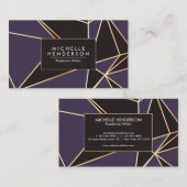 Folie Geometrisch Abstract Visitekaartje (Voorkant / Achterkant)