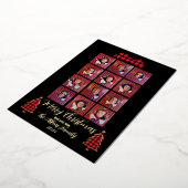 Folie Gepersonaliseerde Kerst Kaart Gift Box (Gedraaid)