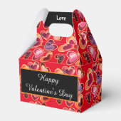  Folie getextureerde stapel dubbelharige lipoppen Bedankdoosjes (Voorkant Zijde)