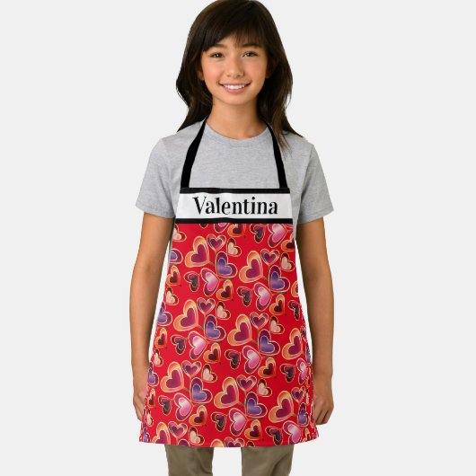  Folie getextureerde stapel dubbelharige lipoppen Schort (Insitu)