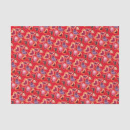  Folie getextureerde stapel dubbelharige lipoppen Tissuepapier