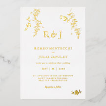 Folie Gilded Romantic Floral Wedding