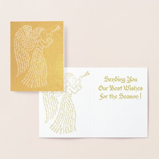 Folie Golden Angel Kaart (Display)