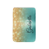 Folie Golden Glitter Badmat (Voorkant Verticaal)