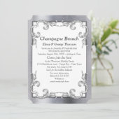 Folie-Goud-Zilver-Messing Koppel Shower Kaart (Staand voorkant)