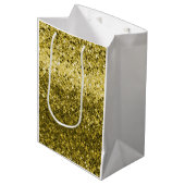 Folie Gouden Cadeautas (Voorkant Gekanteld)
