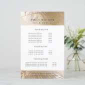 folie goudsalon (Staand voorkant)