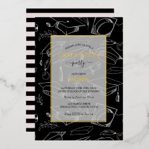 Folie Graduation Party Invitation