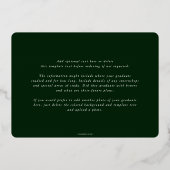 Folie/Groene JD-wet Schaalt de aankondiging van Af (Achterkant)