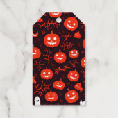 Folie Halloween Gift Label met Spooky Design! (Achterkant)