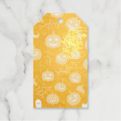 Folie Halloween Gift Label met Spooky Design! (Voorkant)