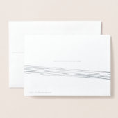 Folie Happy Hanukkah Abstracte fotokaart Folie Kaarten (Met envelop)