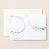 Folie Happy Hanukkah Snow Bubbles - Fotokaart Kaarten (Met envelop)