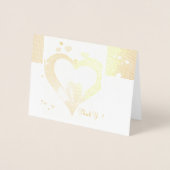 Folie Hartelijk dank Kaarten (Voorkant)