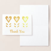 Folie Hartventilator Hartelijk dank Wenskaarten Folie Kaarten (Display)