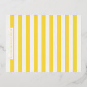 Folie Hello Sunshine Kid's Stationery Notitiekaart (Achterkant)