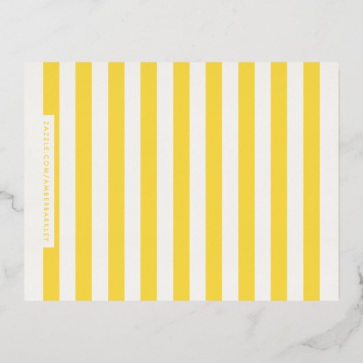 Folie Hello Sunshine Kid's Stationery Notitiekaart (Achterkant)