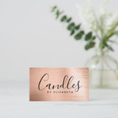 Folie het Visitekaartje van de Kaartenmaker van he Contactkaartje (Staand voorkant)