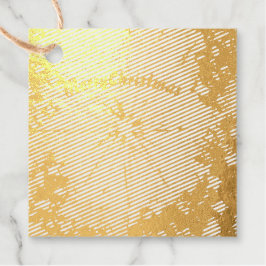 Folie Holiday Kaart helder Merry kerstster Bedankjes Labels