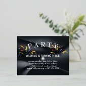 Folie Holiday Post Kaart verjaardagsfeestje (Staand Voorkant)