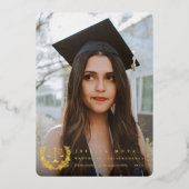 Folie JD Law schalen Afstuderen Foto aankondiging (Voorkant)