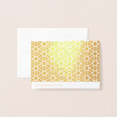 Folie Kaart / bruiloft uitnodigingskaart (Met envelop)