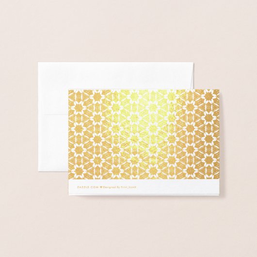 Folie Kaart / bruiloft uitnodigingskaart (Met envelop)