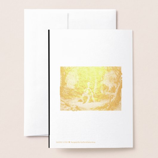 Folie-kaart Folie Kaarten (Met envelop)