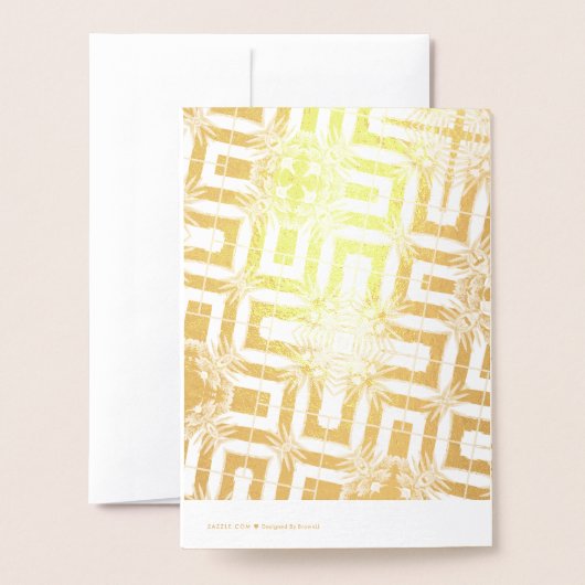 Folie-kaart Folie Kaarten (Met envelop)