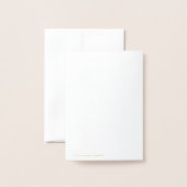 FOLIE KAART, MOOI BOHO AFBEELDING FOLIE KAARTEN (Met envelop)