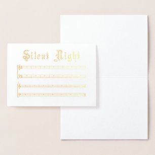 Folie Kaart van de Stille Nacht