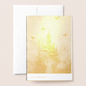 Folie Kaart Vibes Only - Halloween Kaart (Met envelop)