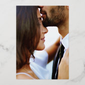 Folie kerk - Uitnodiging tot Blauwgroen huwelijk (Achterkant)