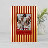 Folie Kerst Kaarten Sjablonen Familie 2 Foto's (Staand Voorkant)