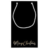 Folie Kerst met kerstcadeaus Klein Cadeauzakje (Achterkant)