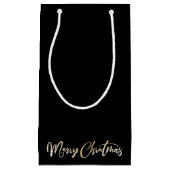 Folie Kerst met kerstcadeaus Klein Cadeauzakje (Voorkant)