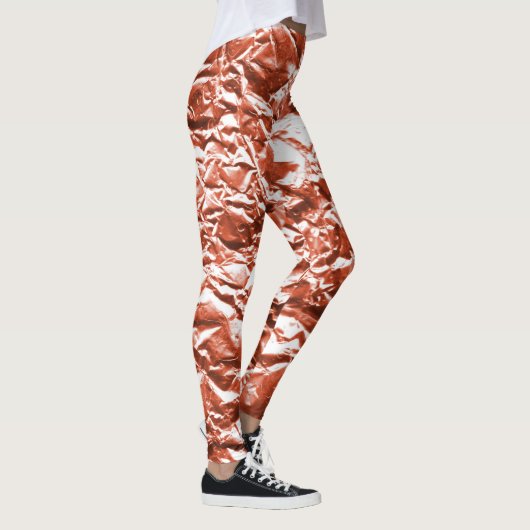 Folie koper leggings (Rechts)
