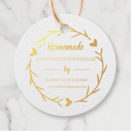 Folie label label voor kleine bedrijven verpakking