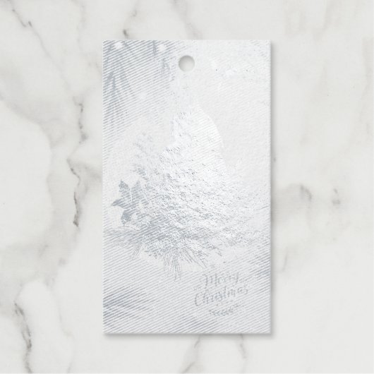 Folie Label, rechthoekige Folie Labels met cadeau; (Voorkant)