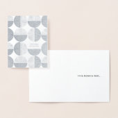 Folie Labyrinth Cirkel Patroon Stationery Note Car Folie Kaarten (Display)