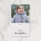 Folie  Lijst  kerstcadeLabel Cadeaulabels (Achterkant)