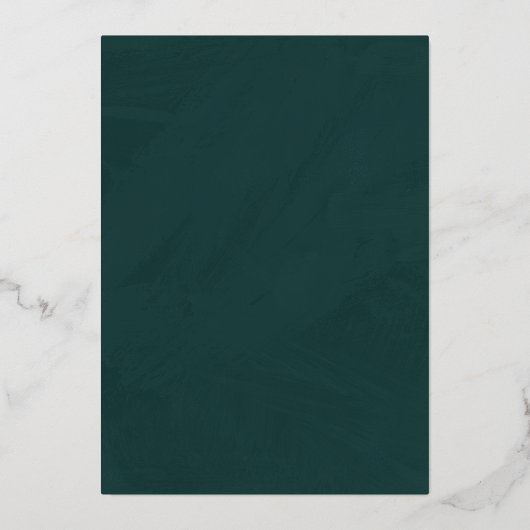 Folie Lijst Opslaan Datum Kaart - Blauwgroen (Achterkant)