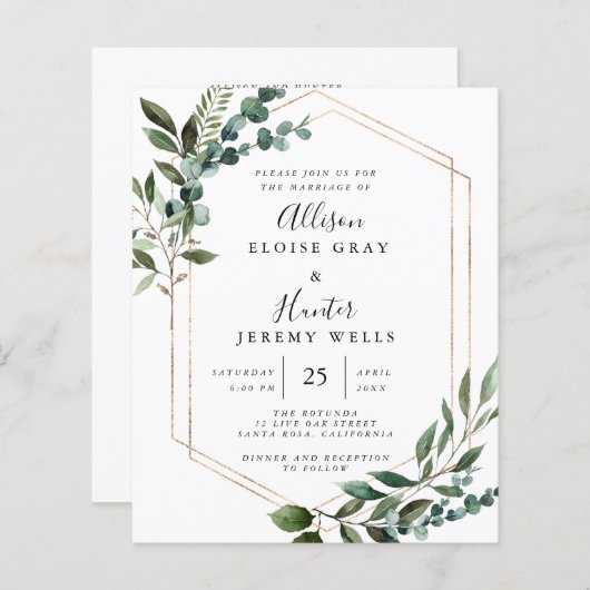 Folie Lijst Weddenschap (Voorkant / Achterkant)