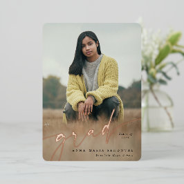 Folie Manuscript Twee Aankondiging van het Afstude