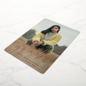 Folie Manuscript Twee Aankondiging van het Afstude (Gedraaid)