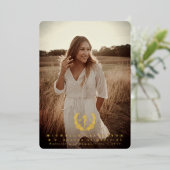 Folie MD Asclepius Afstuderen Foto aankondiging (Staand Voorkant)