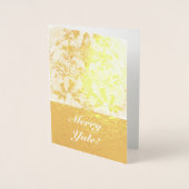 Folie Merry Yule Berry Zonnewende Folie Kaarten (Voorkant)