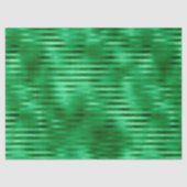 Folie met groene streep tissuepapier (Voorkant)