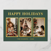 FOLIE Minimalistische Classic Feestdagen Green Thr (Voorkant)