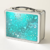 Folie Mint Turquoise Achtergrond (Achterkant)